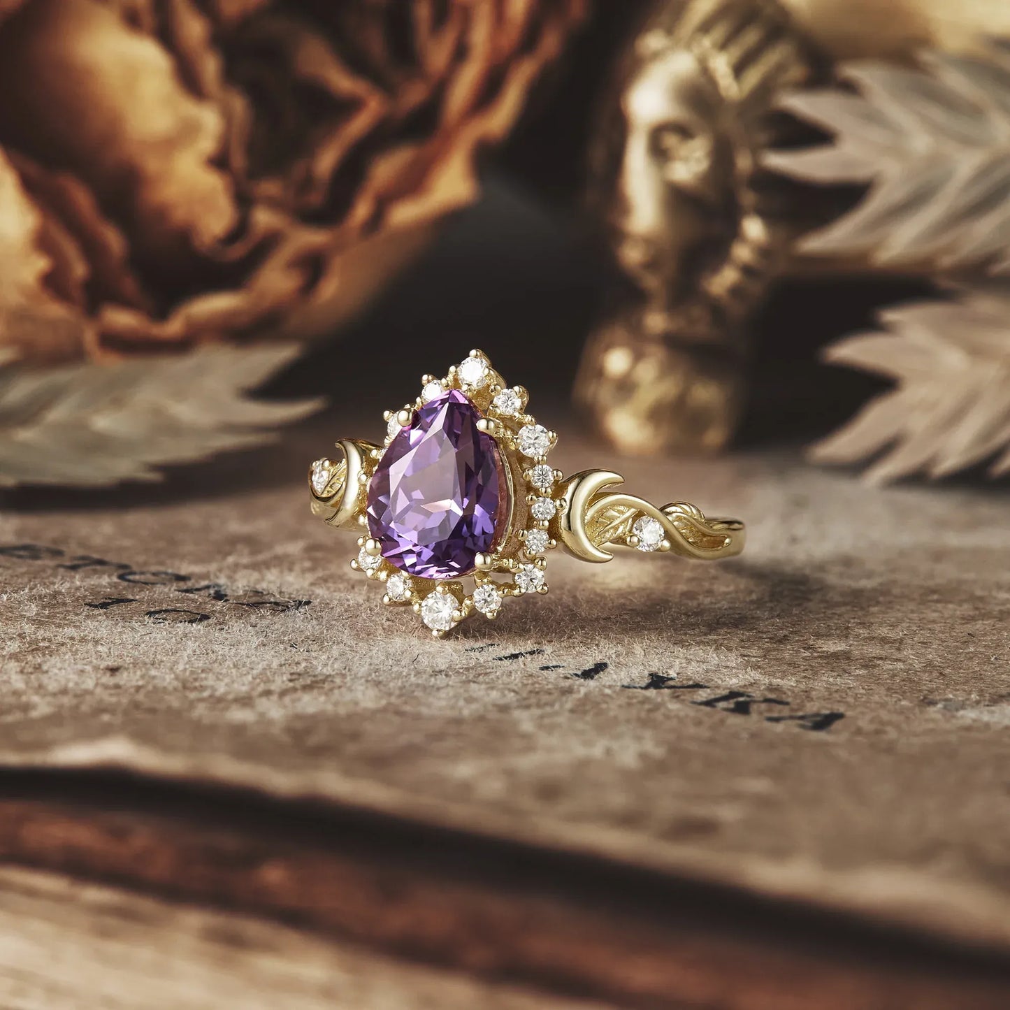 Purple Sapphire Ring