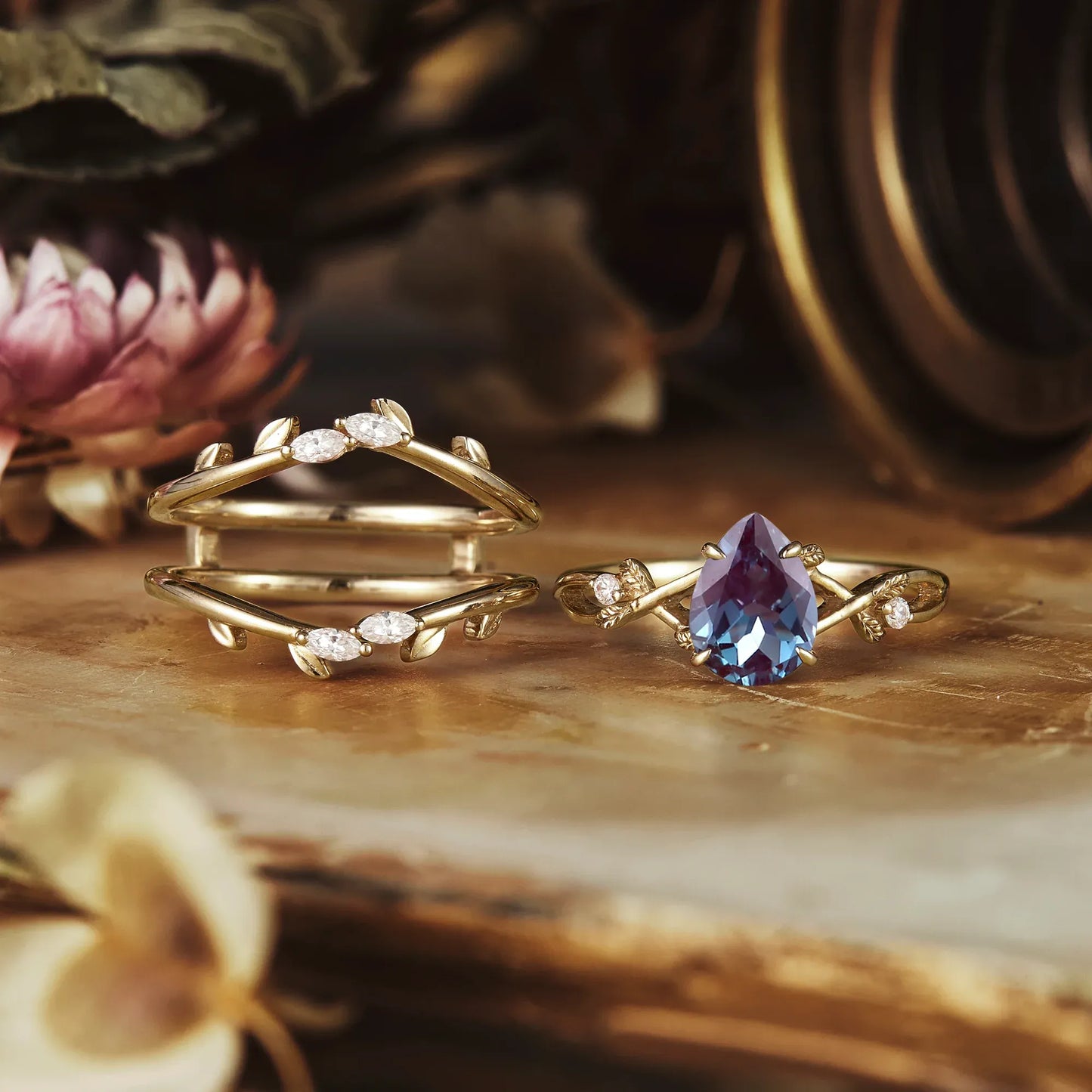 Leaf Enhancer Ring Set