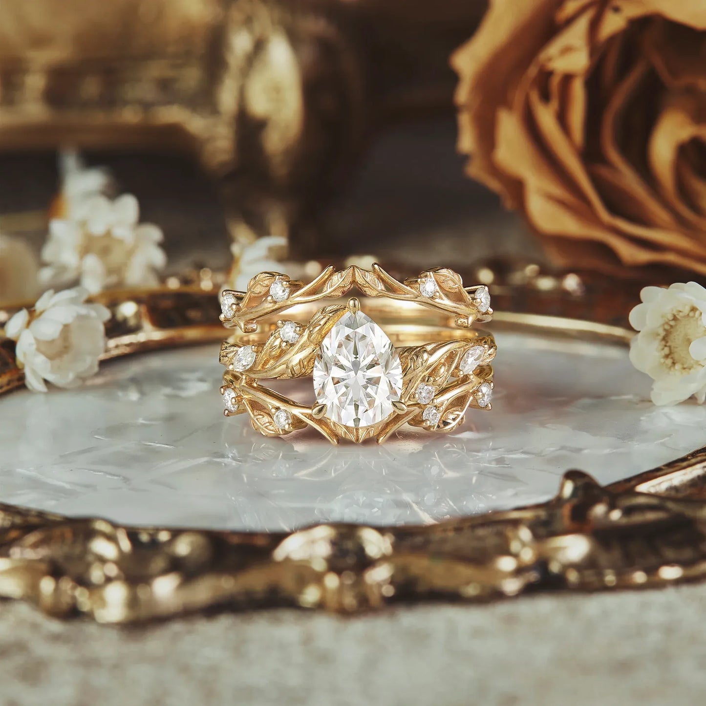 Leaf Enhancer Ring Set