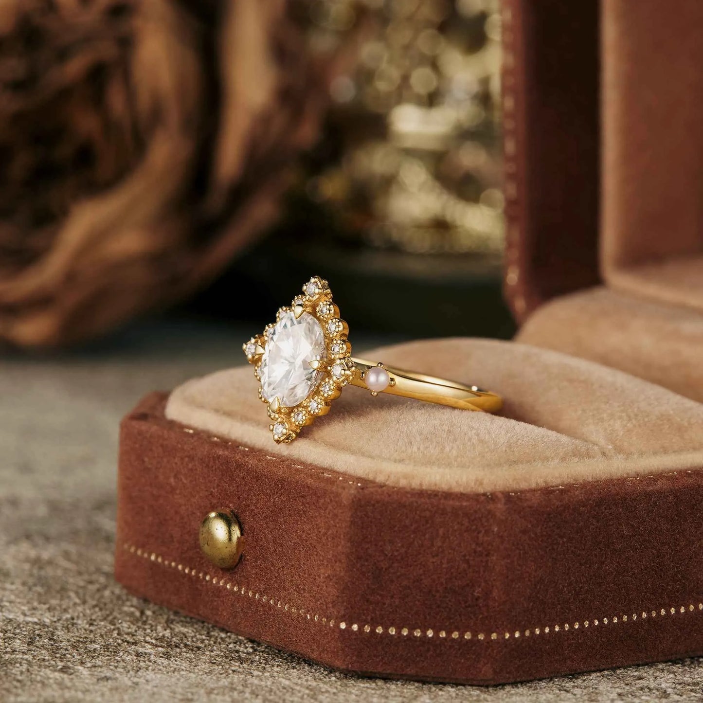 Exclusive Moissanite Rings