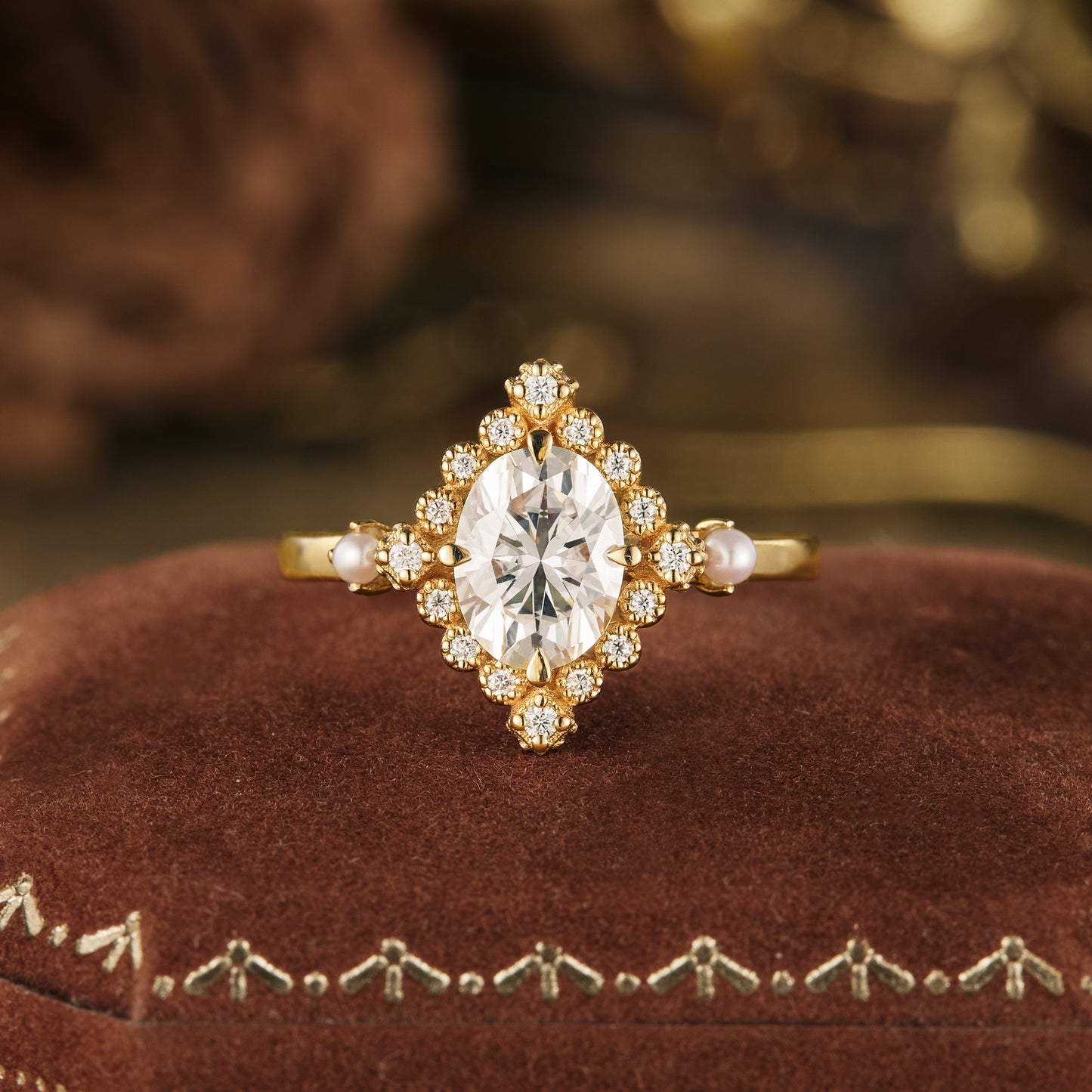 GemsMagic Exclusive Moissanite Rings for Elegant Ladies
