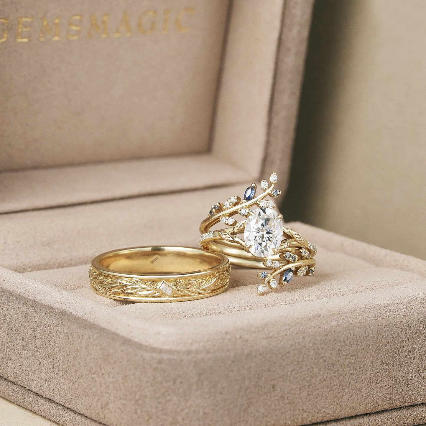 How Couples Save Big on Beautiful Moissanite Bridal Sets - GemsMagic