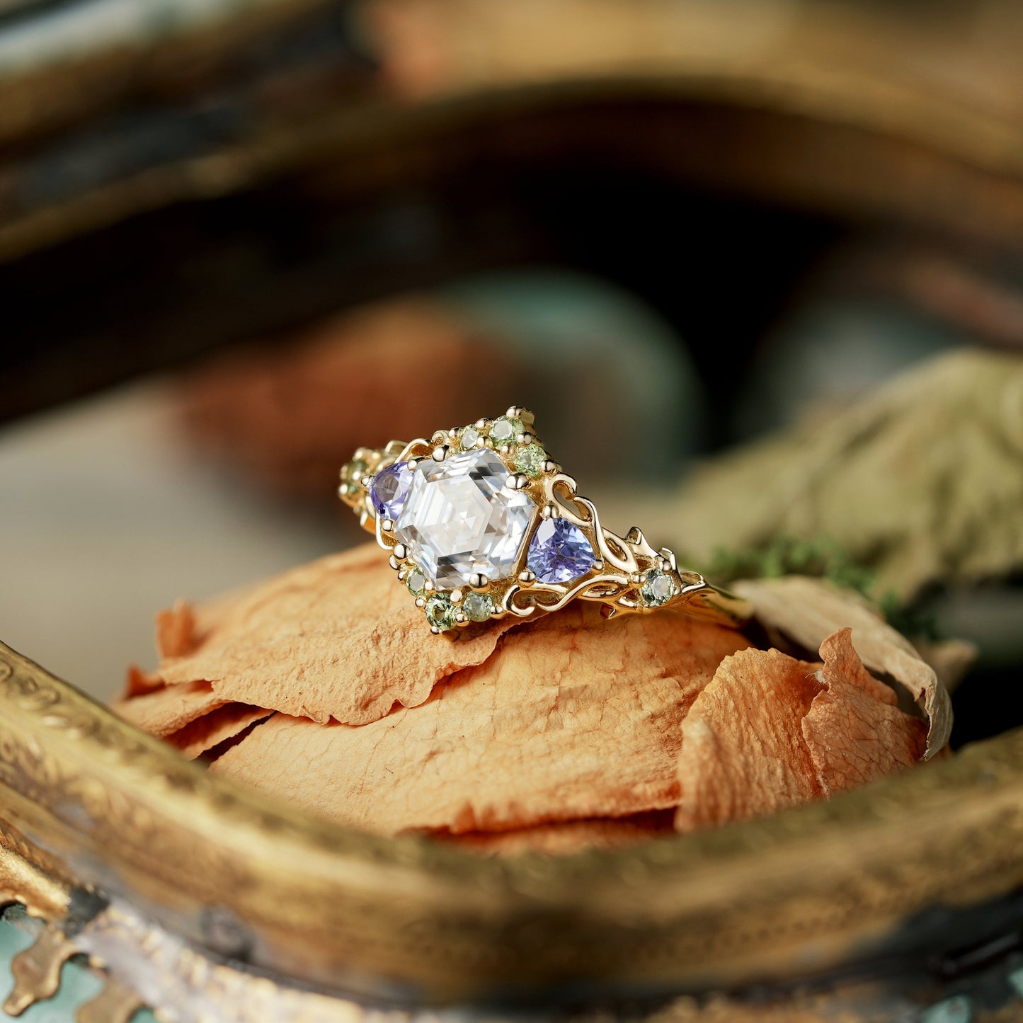 Three - Stone Ring - GemsMagic