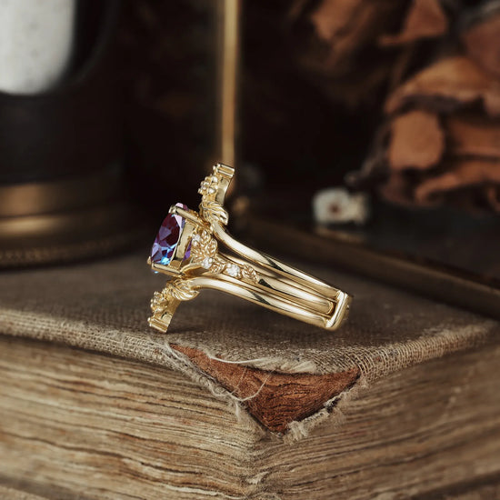 Alexanderite Ring Set