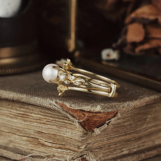 Pearl Ring Set