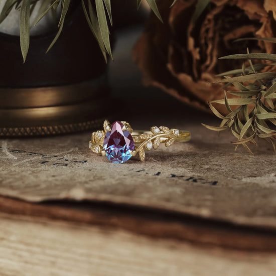 Alexandrite Elegance Ring