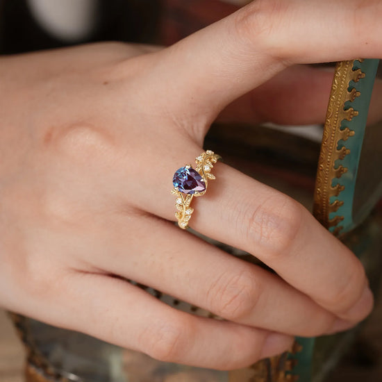 Alexandrite Elegance Ring