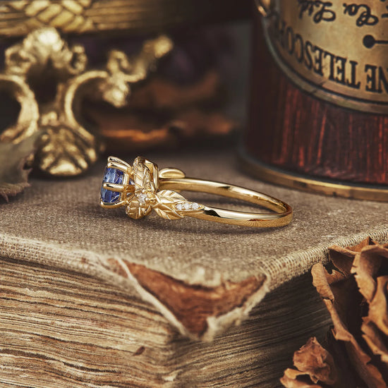 Moissanite Band Design Engagement Ring