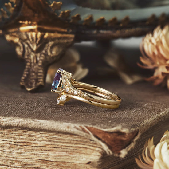 Nature Inspired Ring Set
