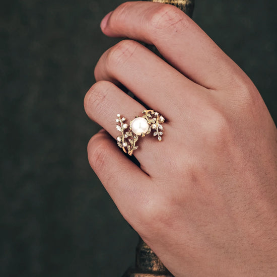 Pearl Ring Set