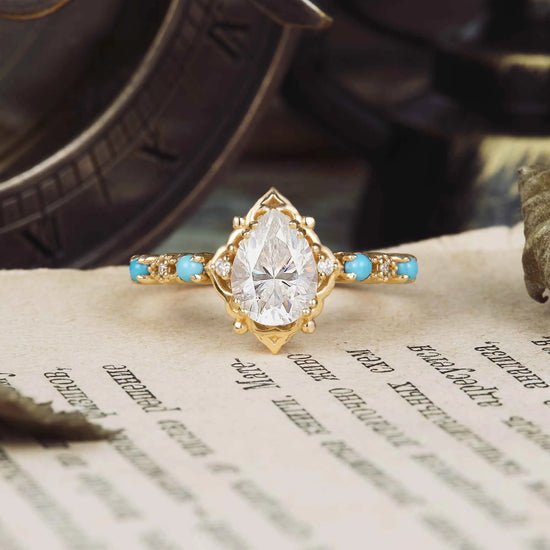 Moissanite Ring-Boho Dreams