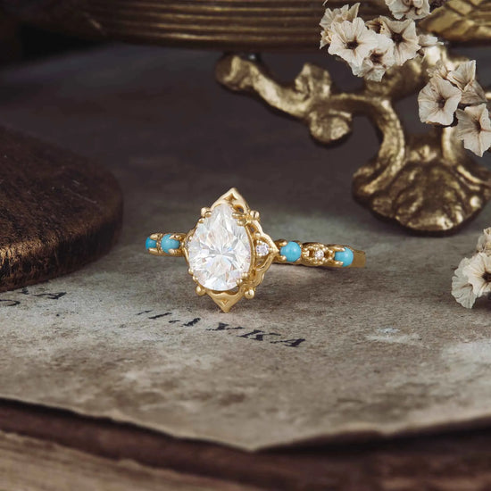 Moissanite Ring-Boho Dreams