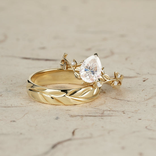 Custom Couple Ring Set for Giovanny Serrano - Ortiz - GemsMagic