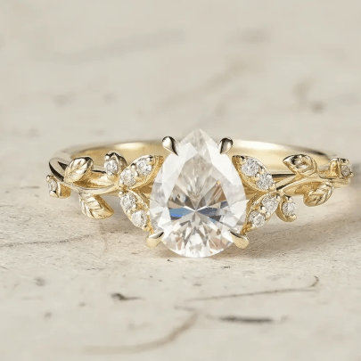 Custom Engagement Ring For Kylie Yu - GemsMagic