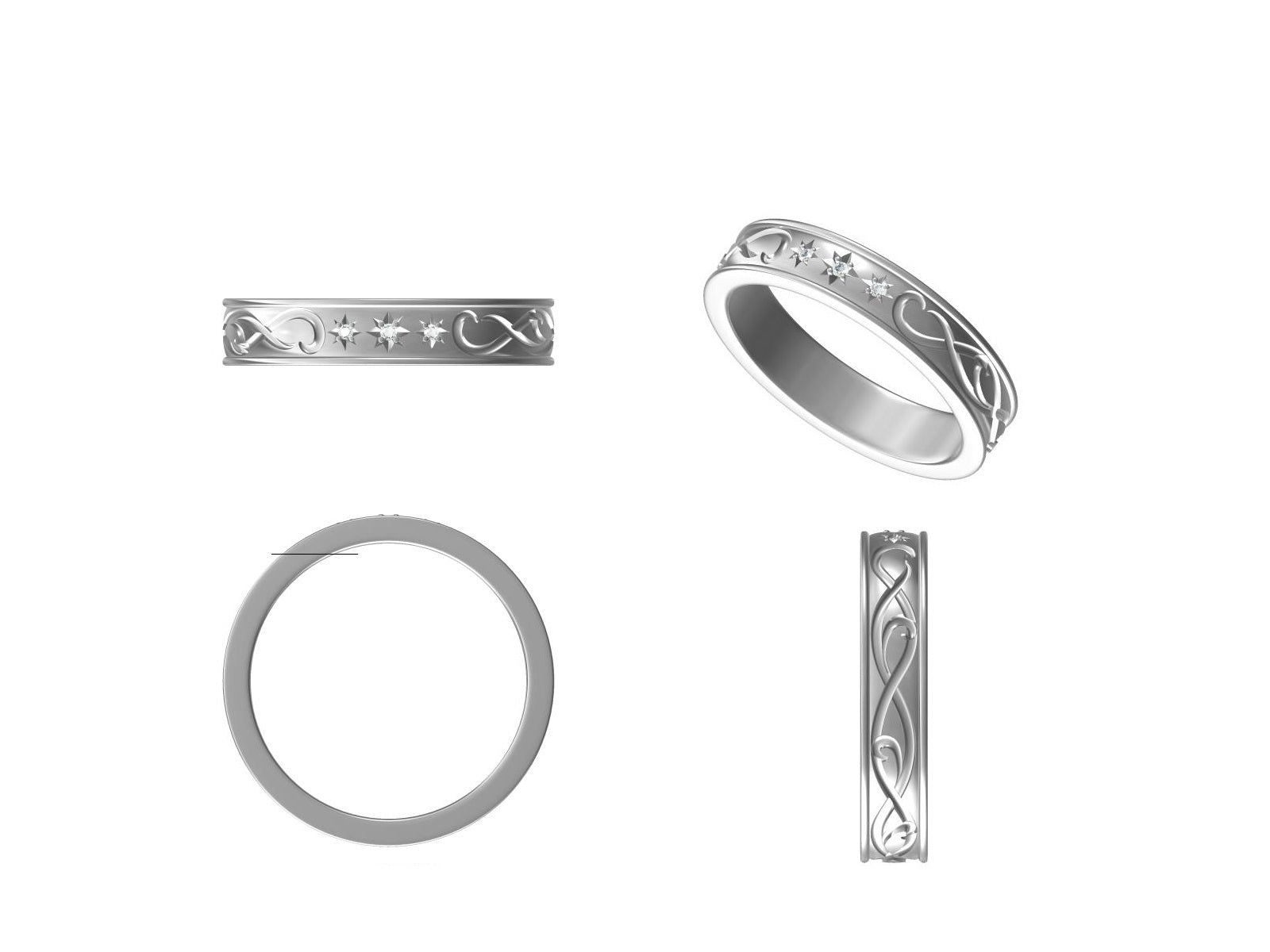 Custom Men's Band for Thomas Green - GemsMagic