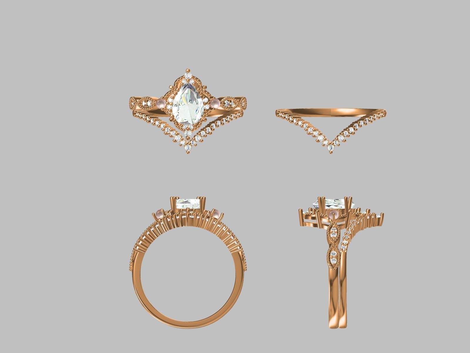 Custom Ring for Dakota Bolduc - GemsMagic