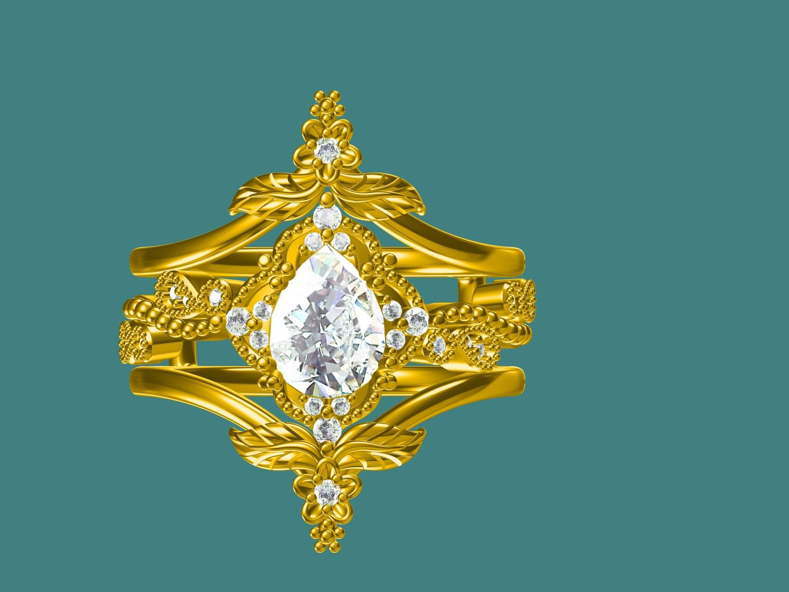 Custom Ring for Ouliana Nikolaeva - GemsMagic