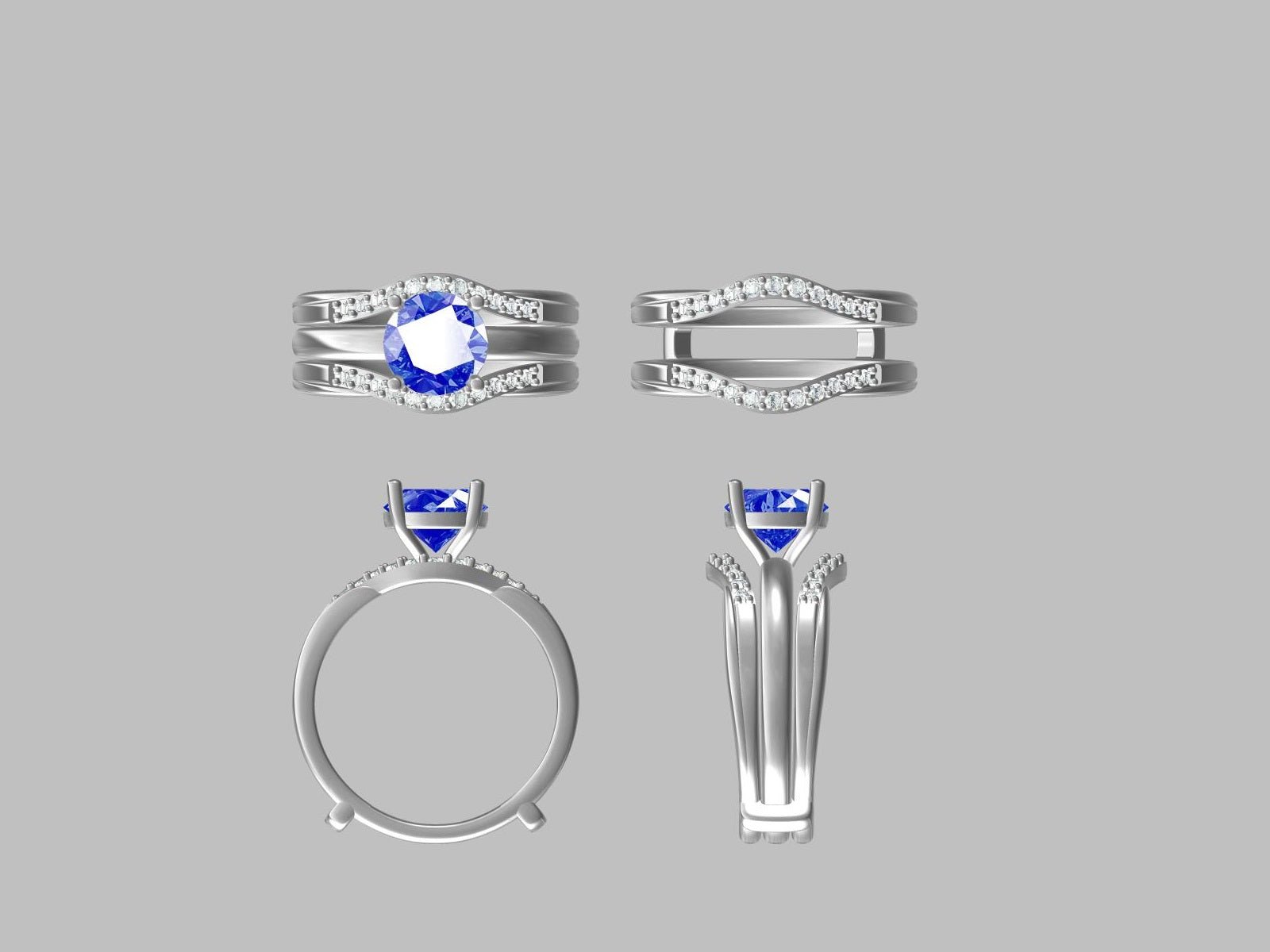 Custom Ring Set for Jason - GemsMagic
