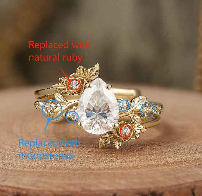 Custom Ring Set for Zoey Ann - GemsMagic