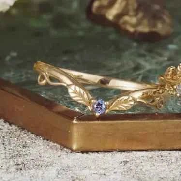 Custom Wedding Ring For Derricka lrons - GemsMagic