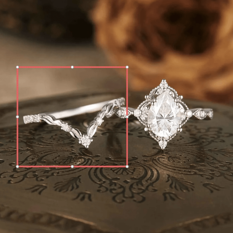 Custom Wedding Ring For Tyler Levesque - GemsMagic