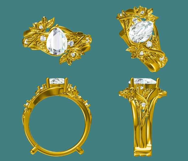 Installment Custom Ring for Brenda Hernandez - GemsMagic