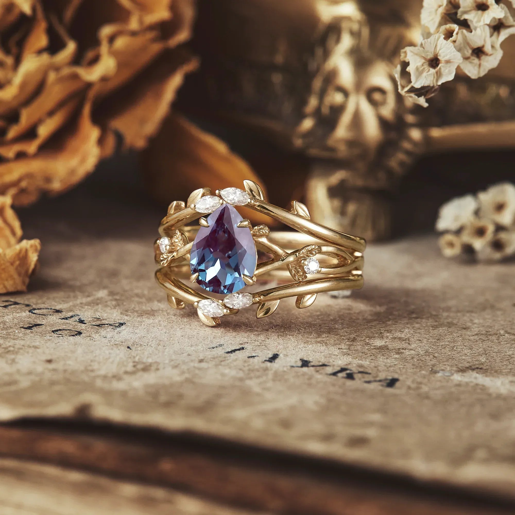 Leaf Enhancer Ring Set - Avy - GemsMagic