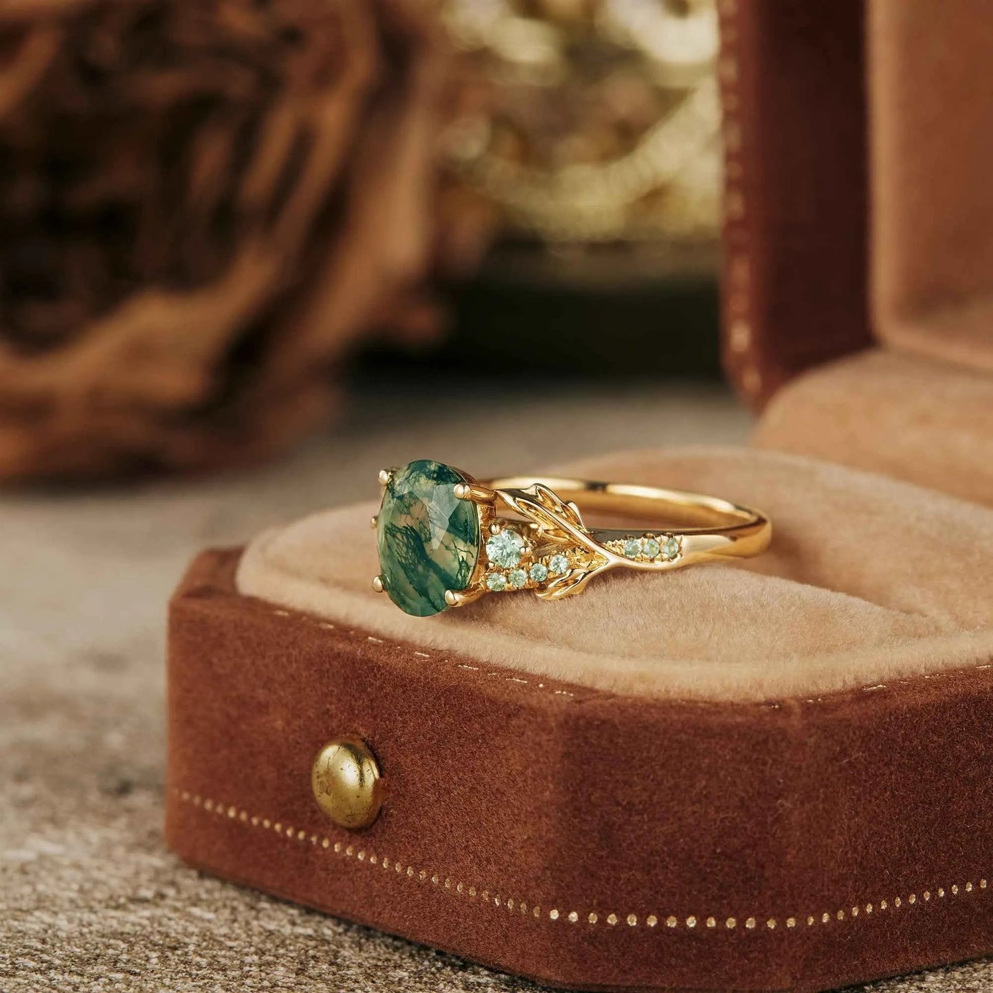 Nature Inspired Ring - Elena - GemsMagic - GemsMagic