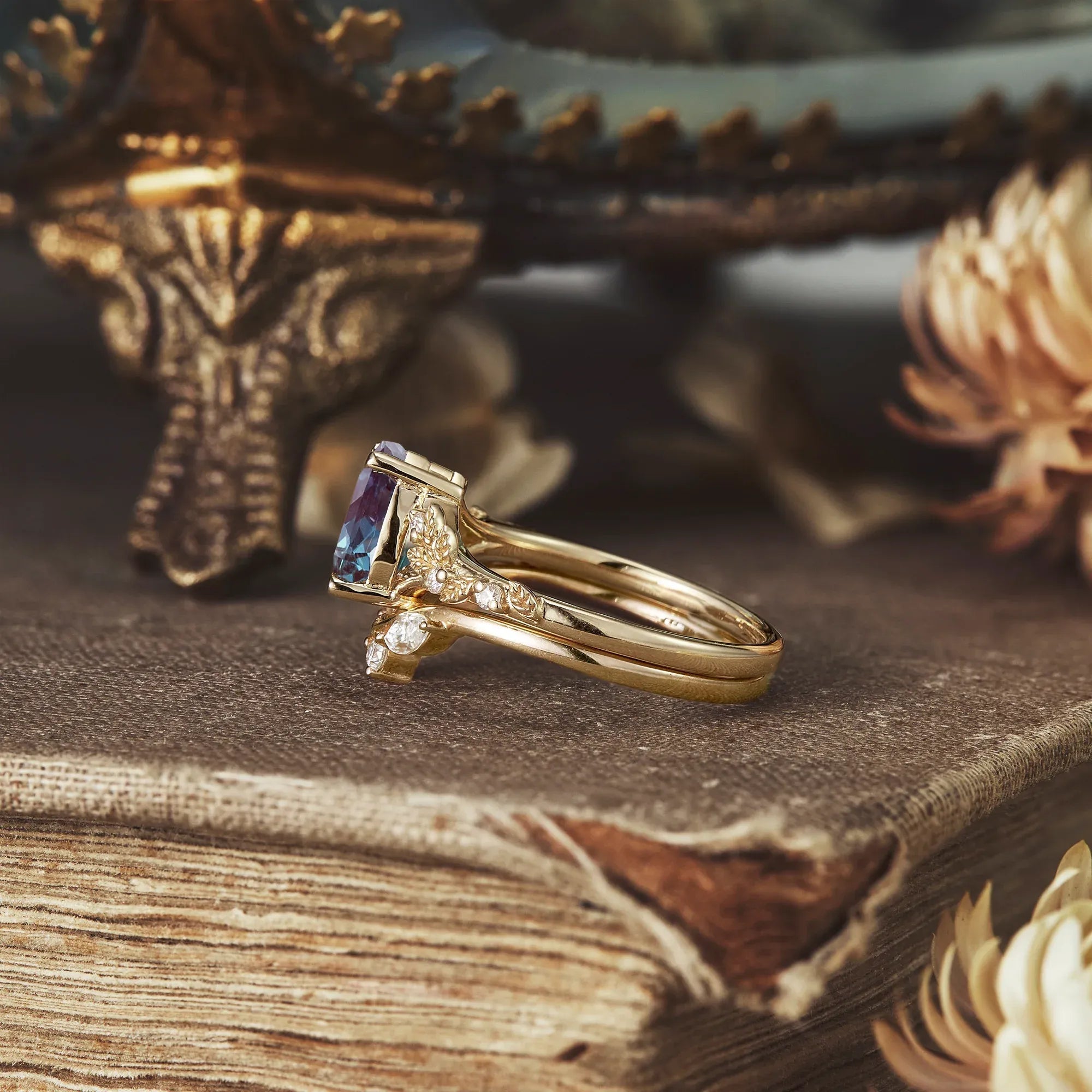 Nature Inspired Ring Set - Asy - GemsMagic