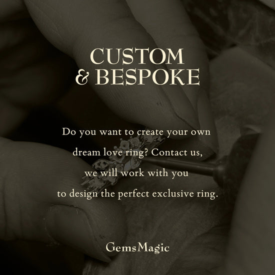 Pear Cut Green Sapphire Enhancer Ring Set - Niamh - GemsMagic