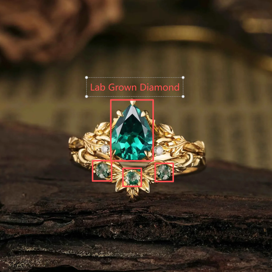 Custom Lab-Grown Diamond Bridal Ring Set For Alexander Poitras