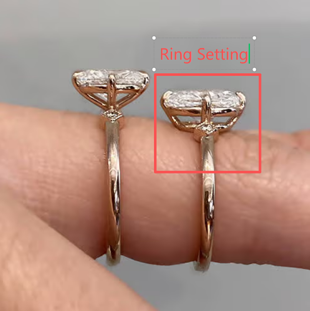 Custom Oval Cut Lab Grown Diamond Crossed Leaf Engagement Ring For Mason Gooder