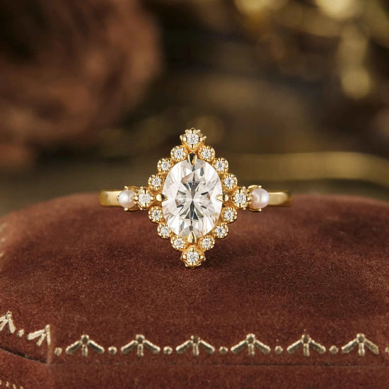 Exclusive Moissanite Rings