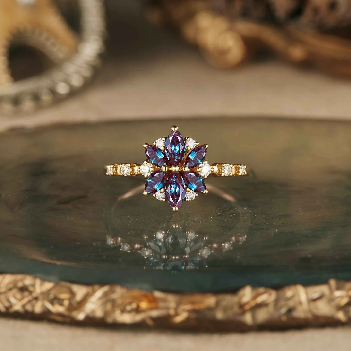 Six-Stone Ring